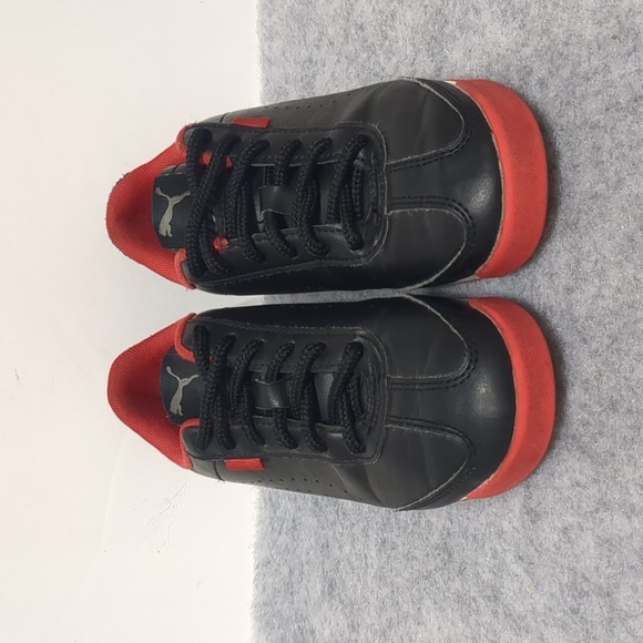Puma Ferrari Roma Via Perf Black kids Shoes size 13c - Picture 2 of 7